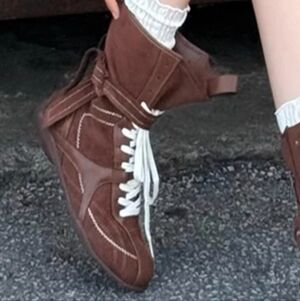 Women Shoes Lace Up Boots